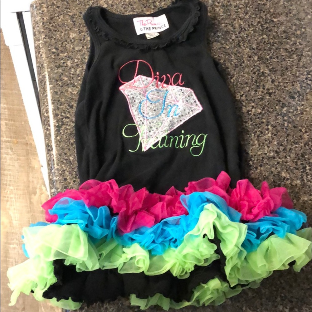 Diva in training tutu dress size 24 month